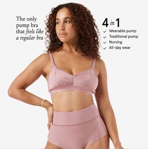 The Do Anything Bra by Bodily - size small, color "dusk"